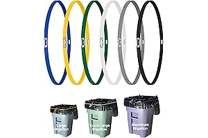 Large Outdoor Rubber Bands for Trash Cans: Secure Trash Bag Holder