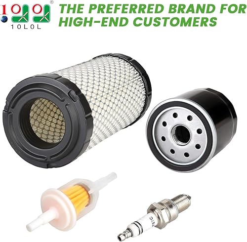 Miniatura 2 de 10L0L Kit de afinación de carrito de golf para EZGO TXT 2010 Up y RXV 2008 Up Modelos de gas con 4 ciclos Kawasaki 13.5 hp Motores Inl. Filtro de