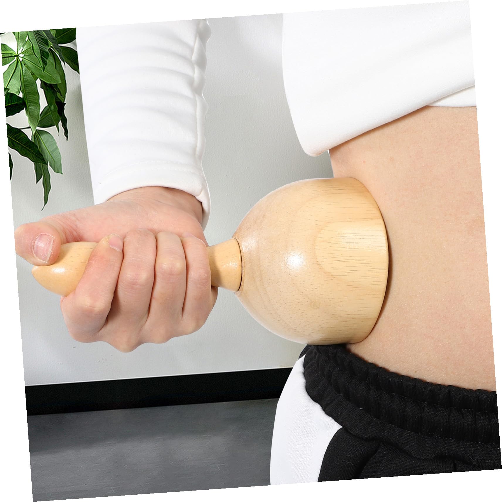 6 piezas Herramientas de Masaje de Madera para Modelado Corporal Alivio Muscular y Relajación Kit para Hombres y Mujeres Incluye Rodillos y Tablas Terapéuticas