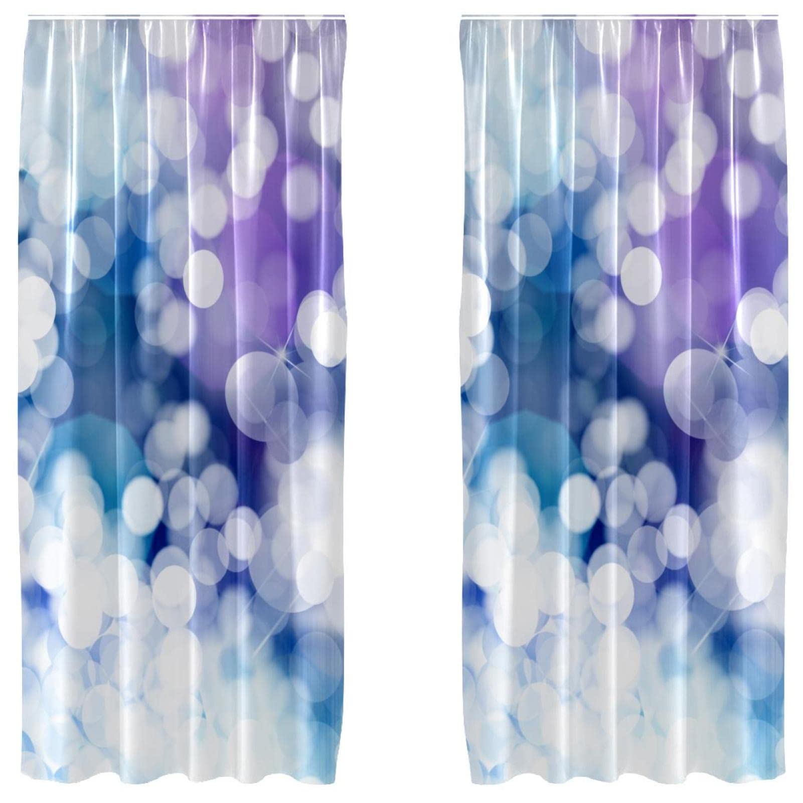 Rideaux occultants microfibre bloquant la lumière pour isoler votre chambre
