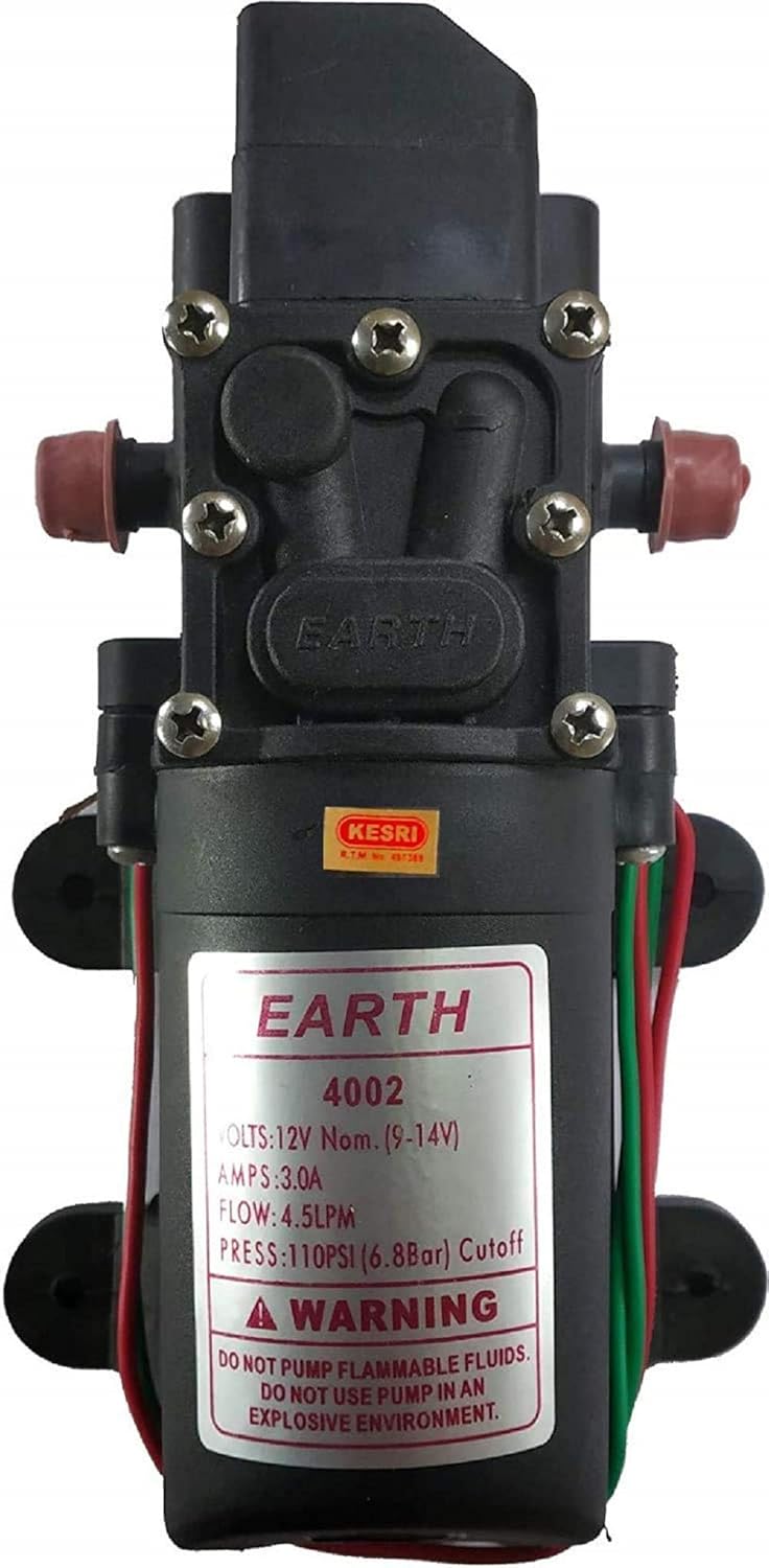 KESRI 12v DC Battery Sprayer Motor Diaphragm Water Pump Amazon.in