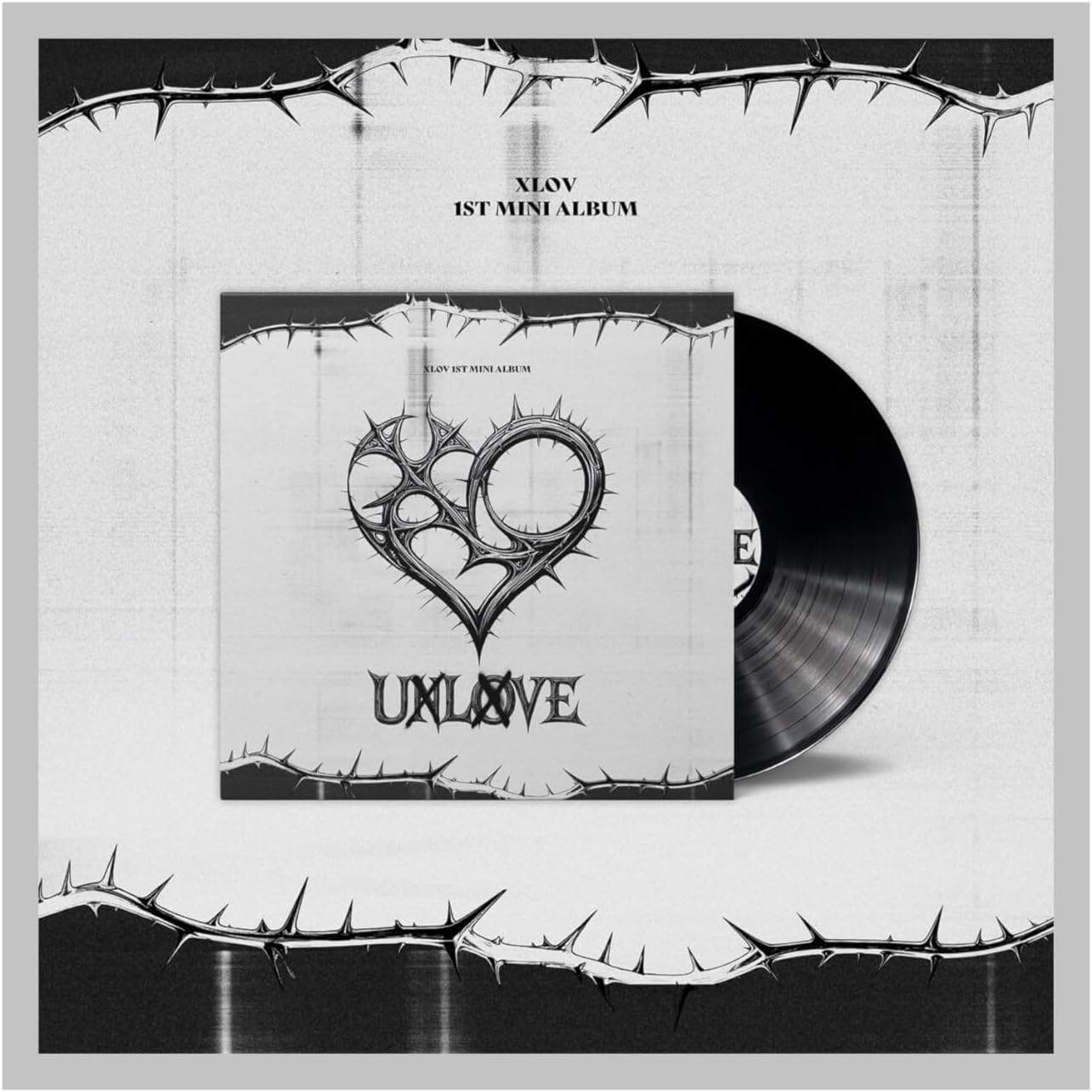 XLOV UXLXVE 1st Mini Album LP Vinyl Version with Tracking Sealed