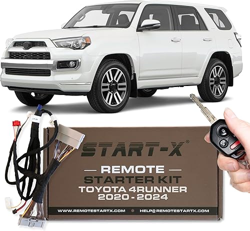 Start-X Kit de arranque remoto para 4Runner 2020-2024 Push to Start  Bloqueo 3X para arranque remoto  Empalme de alambre cero