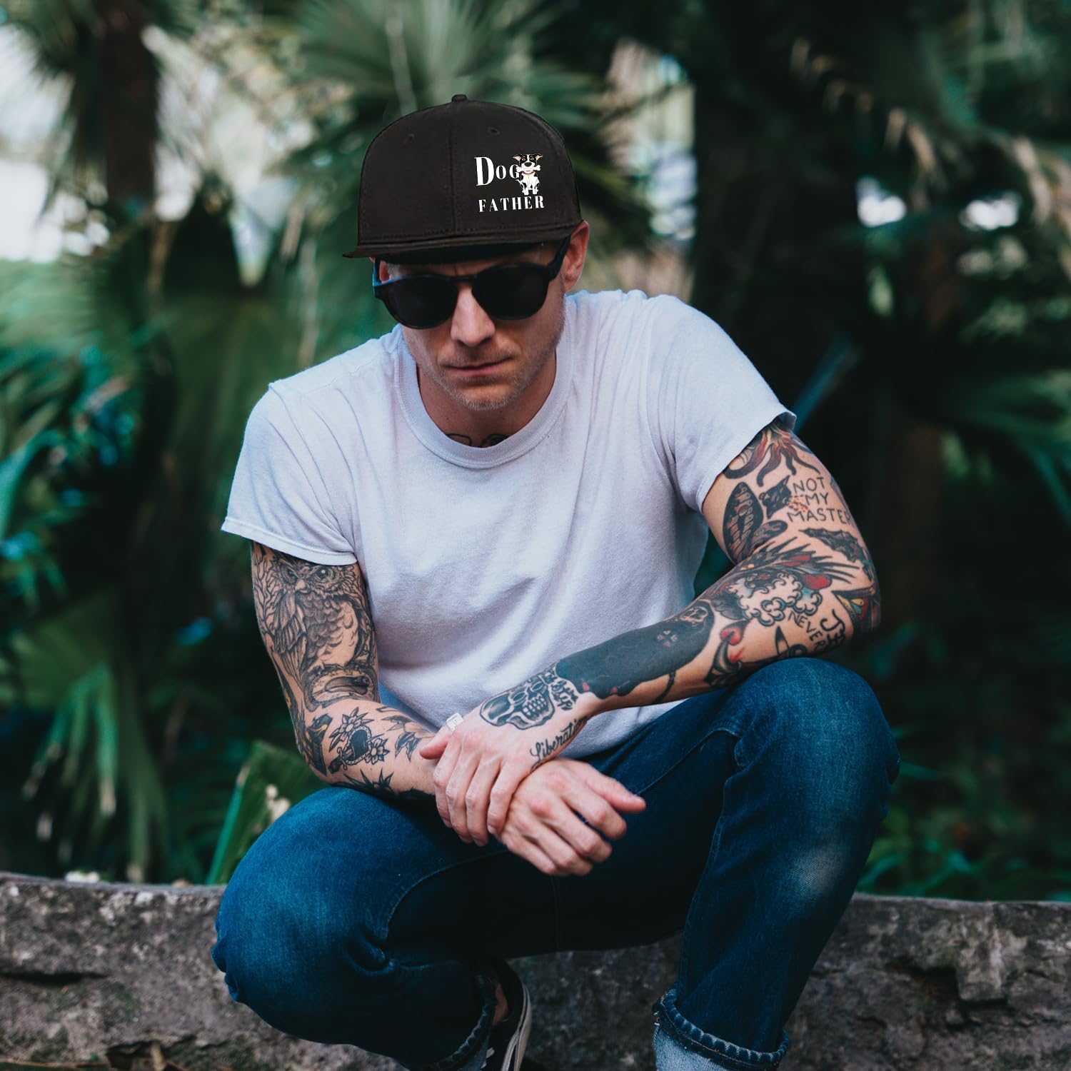 Motorcycle Skull Hat Flat Bill Hats for Men Snap Backpack Mens Hats Snapback Baseball Cap for Teens Boys - Image 4