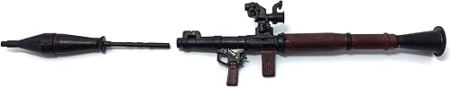 Miniatura 5 de RPG-7cohete lanzador autopropulsado, granada antitanque, bazuca apropiada para del rjército tuso, 12 pulgadas Figura de acción (Mini, Pistola de