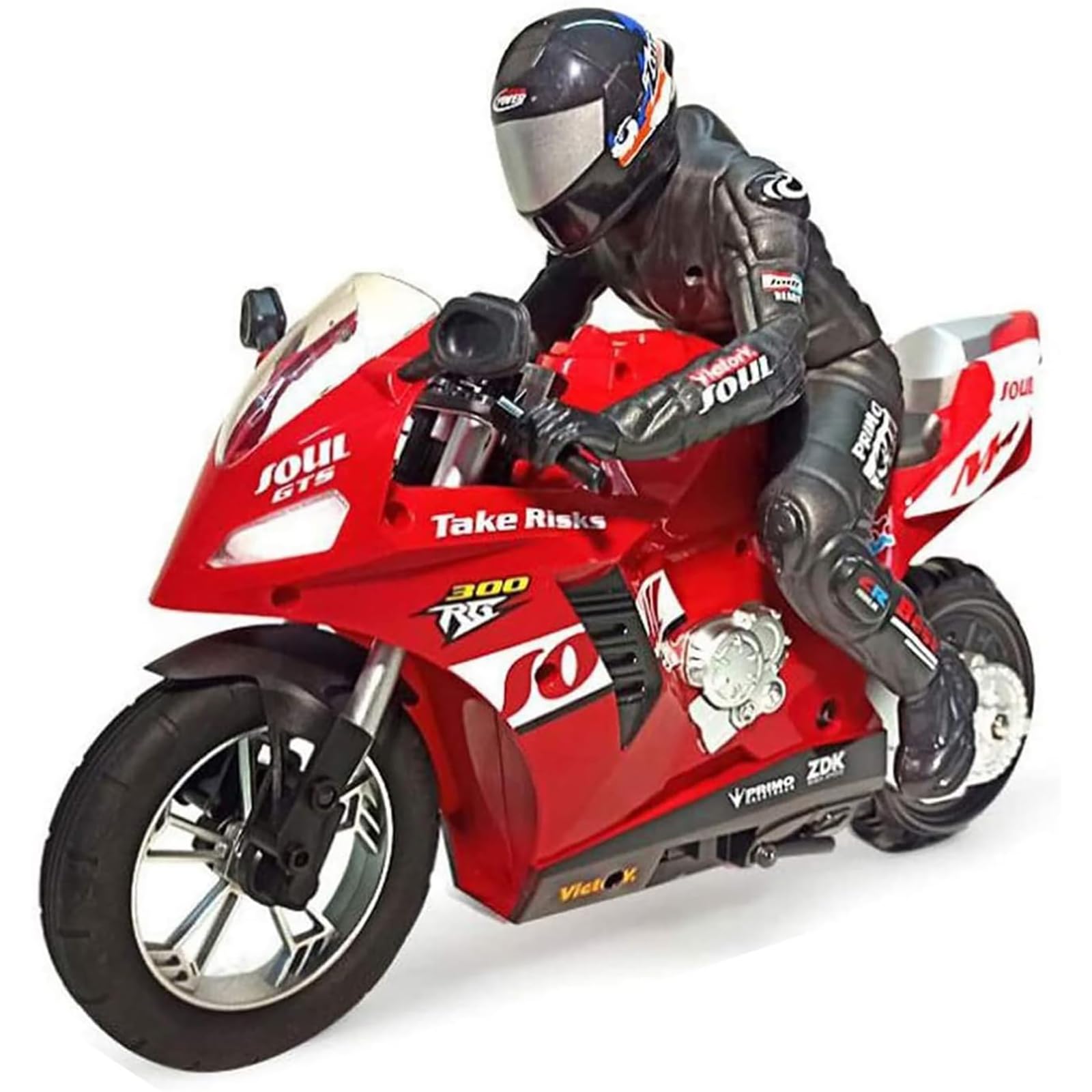 Zdalnie sterowany motocykl kaskaderski RC 2.4G Elektroniczne samochody wyścigowe w skali 1:16 z samobalansującymi pojedynczymi kołami dla dorosłych