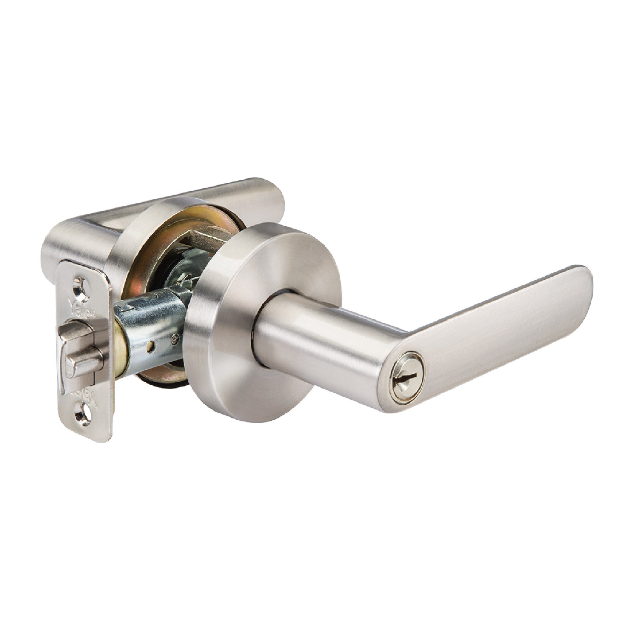 Yale Security D540KN01 Giriş Kolu, Saten Nikel