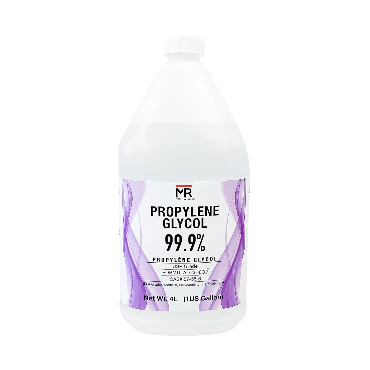 Moro Chemicals Propylene Glycol Bulk 4Litre (1 Gallon) USP Grade