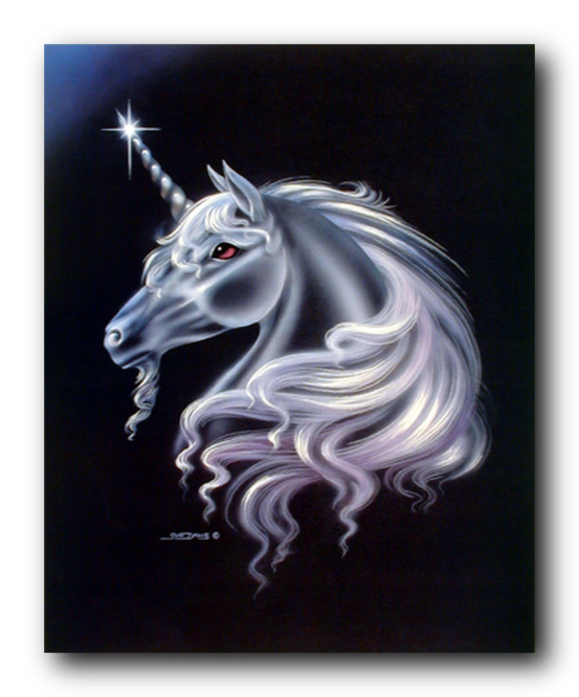 Impact Posters Gallery Wall Decor Moonwind Unicorn Horse Fantasy Girls, Kids Room Picture Art Print (16x20)