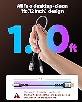 Vista 2 de Highwings - Cable micro HDMI a HDMI 4K de 30 cm, 4K@60Hz HDR, cable micro HDMI compatible con cámara DSLR, Raspberry Pi, GoPro Hero para TV