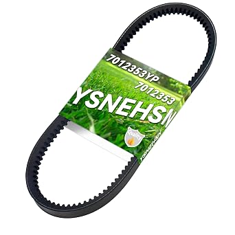 7012353YP Lawn Mower Steel Deck Drive Belt Fits for Snapper 1-2353, 7012353 3/8" x 25-1/2"