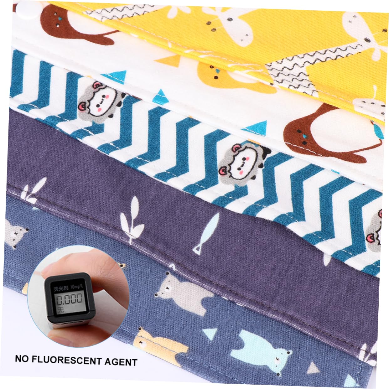 Abaodam 15stücke Saliva Towels Triangular Scarfs Für Neugeborene Kleinkinder Und Mädchen Leicht Und Saugfähig Für Füttern Starkem Sabbern Koreanisches Design