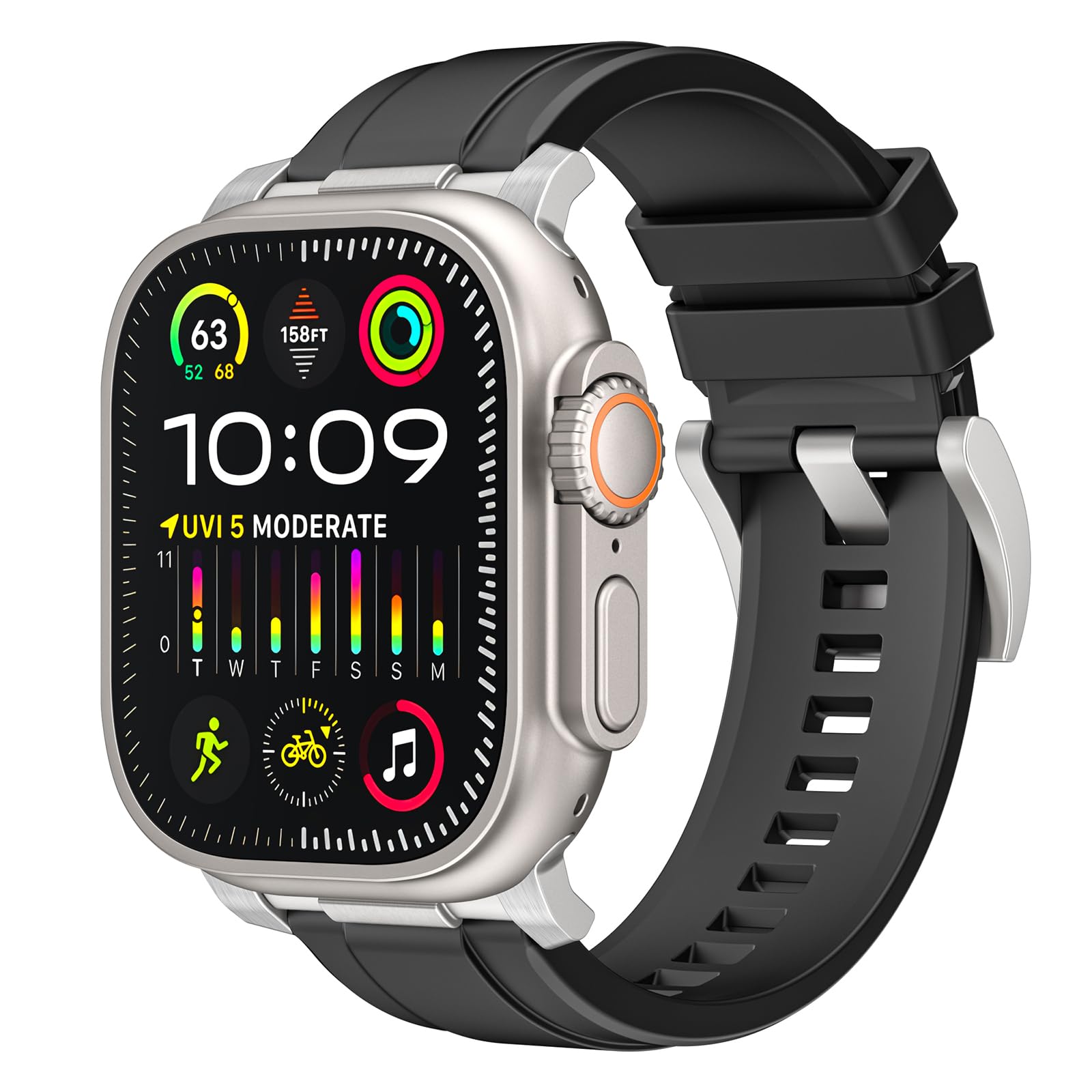 [YOFITAR] for Apple Watch バンド 49mm/46mm/…