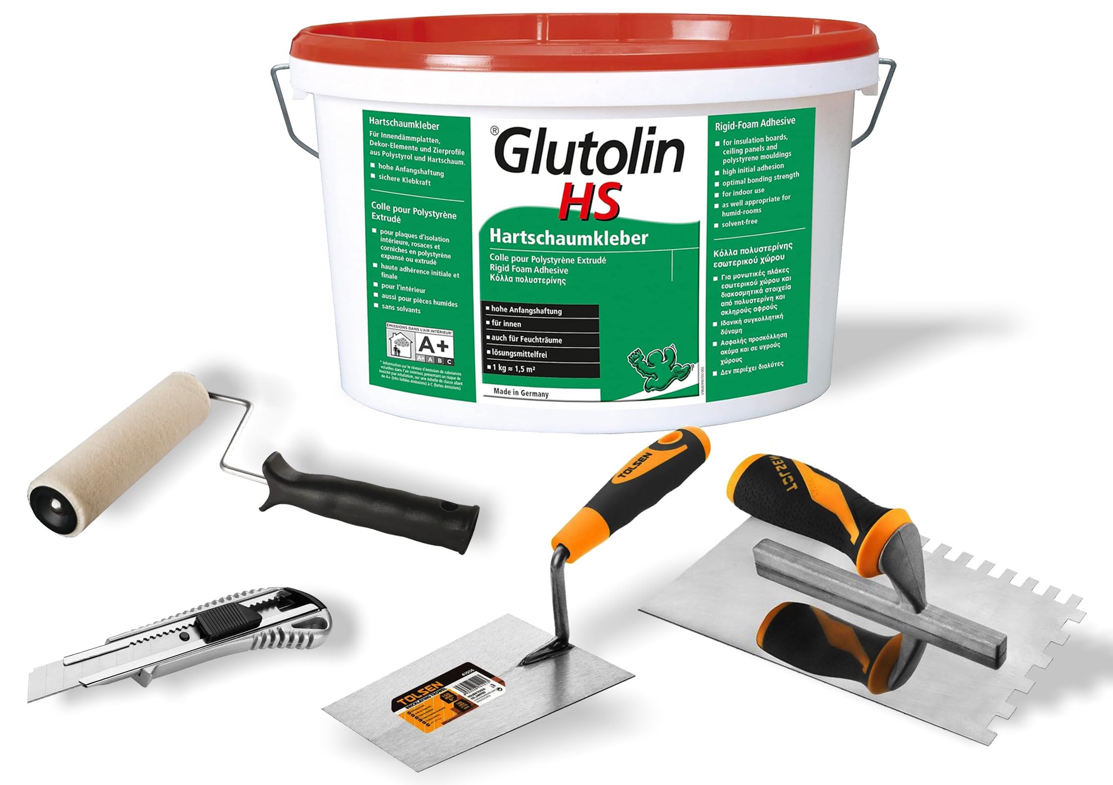 Glutolin - Colla Per Polistirolo Hs Depron Per Pannelli Isolanti Termico Polistirene L 21209919 53575459 1