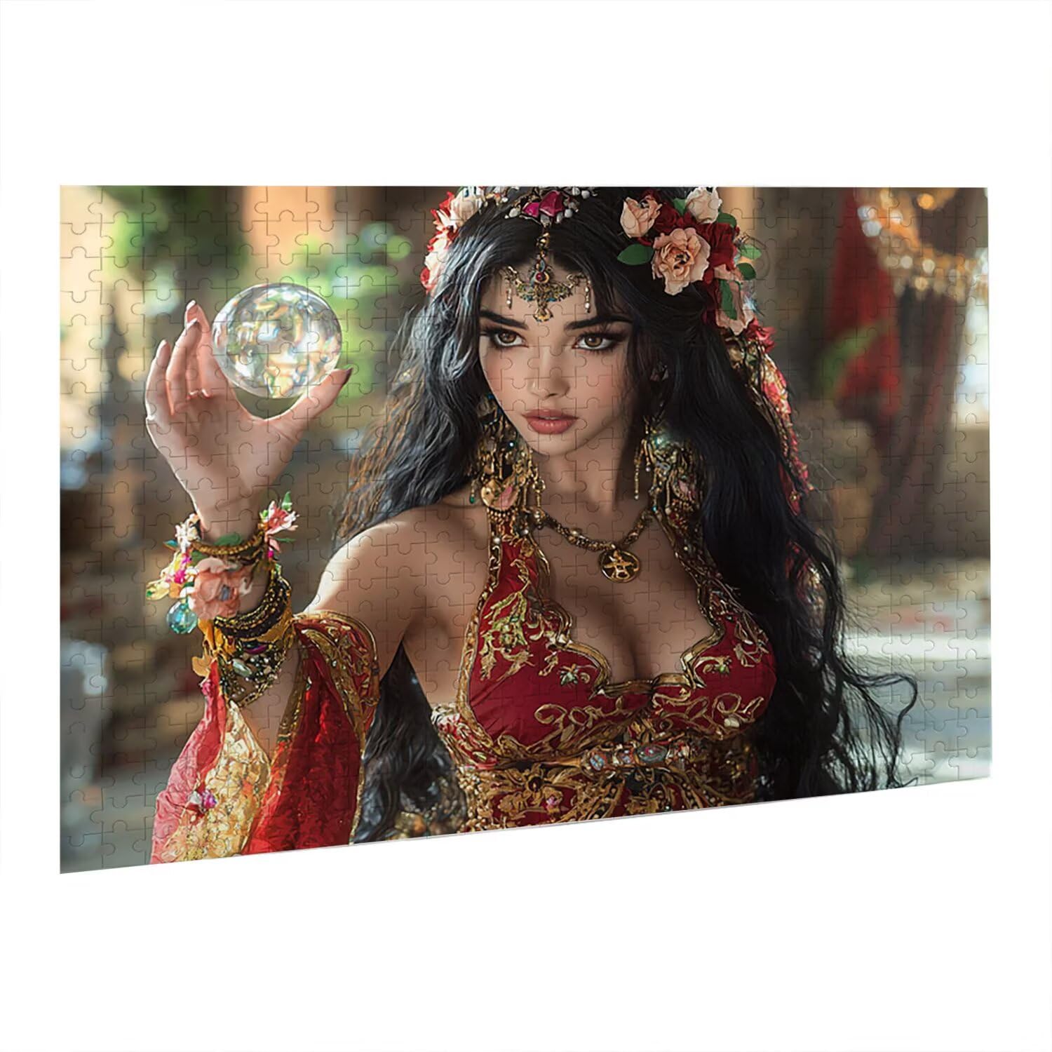 Jigsaw Puzzle, 5000 Pezzi Puzzle Classici, DonnaPuzzle Rilassamento Intelligence, Mpossibile Difficile Puzzle Impegnativo per Adulti Puzzle Gioco Familiare, Regalo per Amore Amico fr0-643