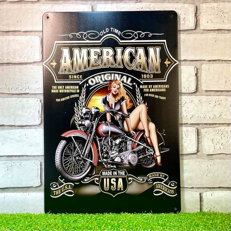 スティールサイン Girl パブ バー 店舗 ガレージ ディスプレイBS0185 スティールサイン Girl パブ バー 店舗 ガレージ ディスプレイ