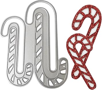 Crutches Die Cut for Card Making, Christmas Day Metal Cutting Dies Congratulations Die Cuts Embossing Stencils Template for DIY Scrap-Booking Decor Wedding Birthday Blessing Card