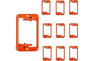 Drywall Cable Pass-Through Mounting Brackets (10-Pack)