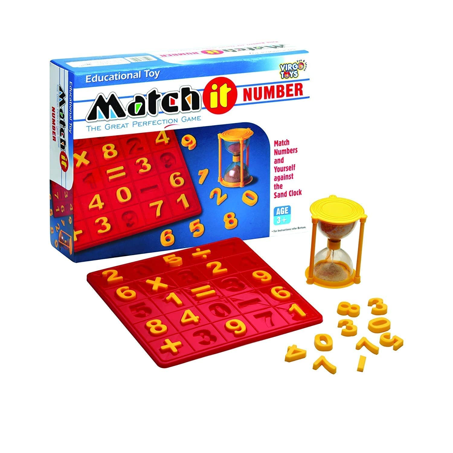 TOYSCAPE Match It Number | Number Matching Puzzle | Classic Learning & Matching Game for Kids 3+ (B0DG7FYS9Y) Amazon Price History, Amazon Price Tracker