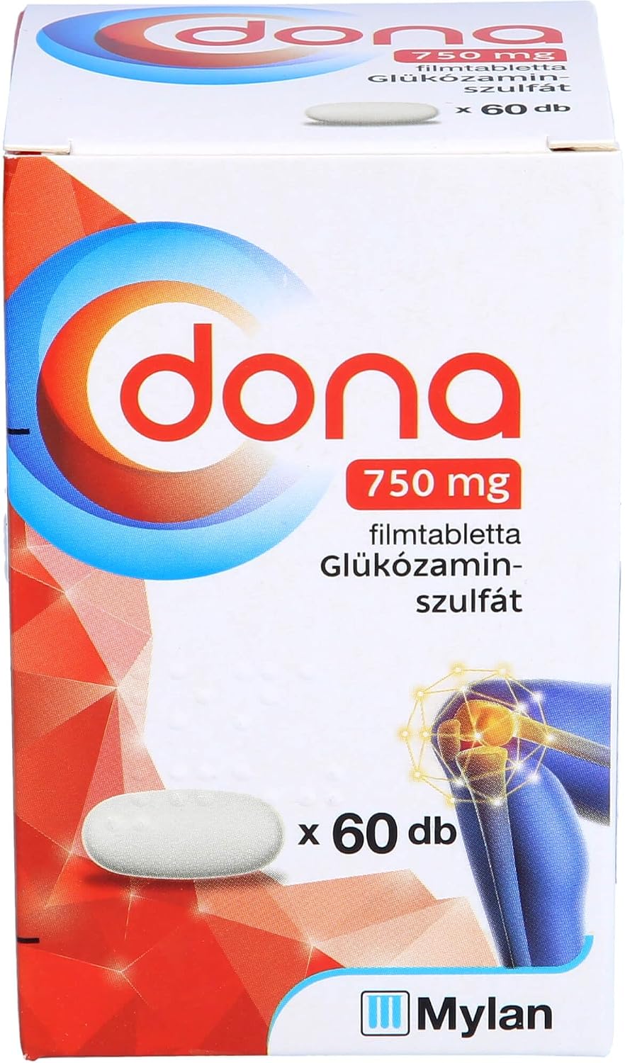 Dona 750 mg Film-Coated Tablets Pack of 60