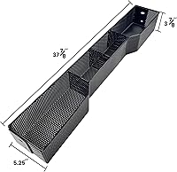 Vista 2 de Cesta de almacenamiento frontal para carrito de golf Huskey, compatible con EZGO TXT/RXV, Club Car DS (2000.5+) Precedent/Tempo/Onward, Yamaha G29