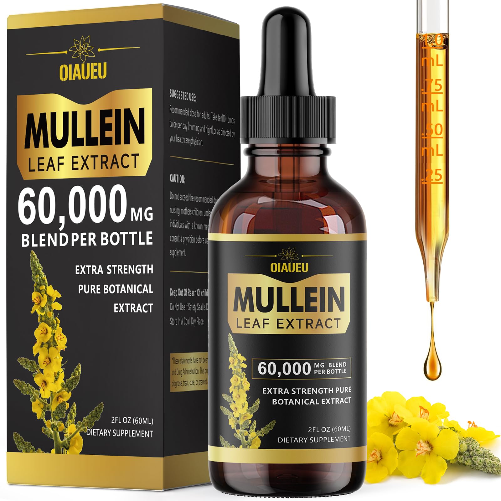 OIAUEU Mullein Drops
