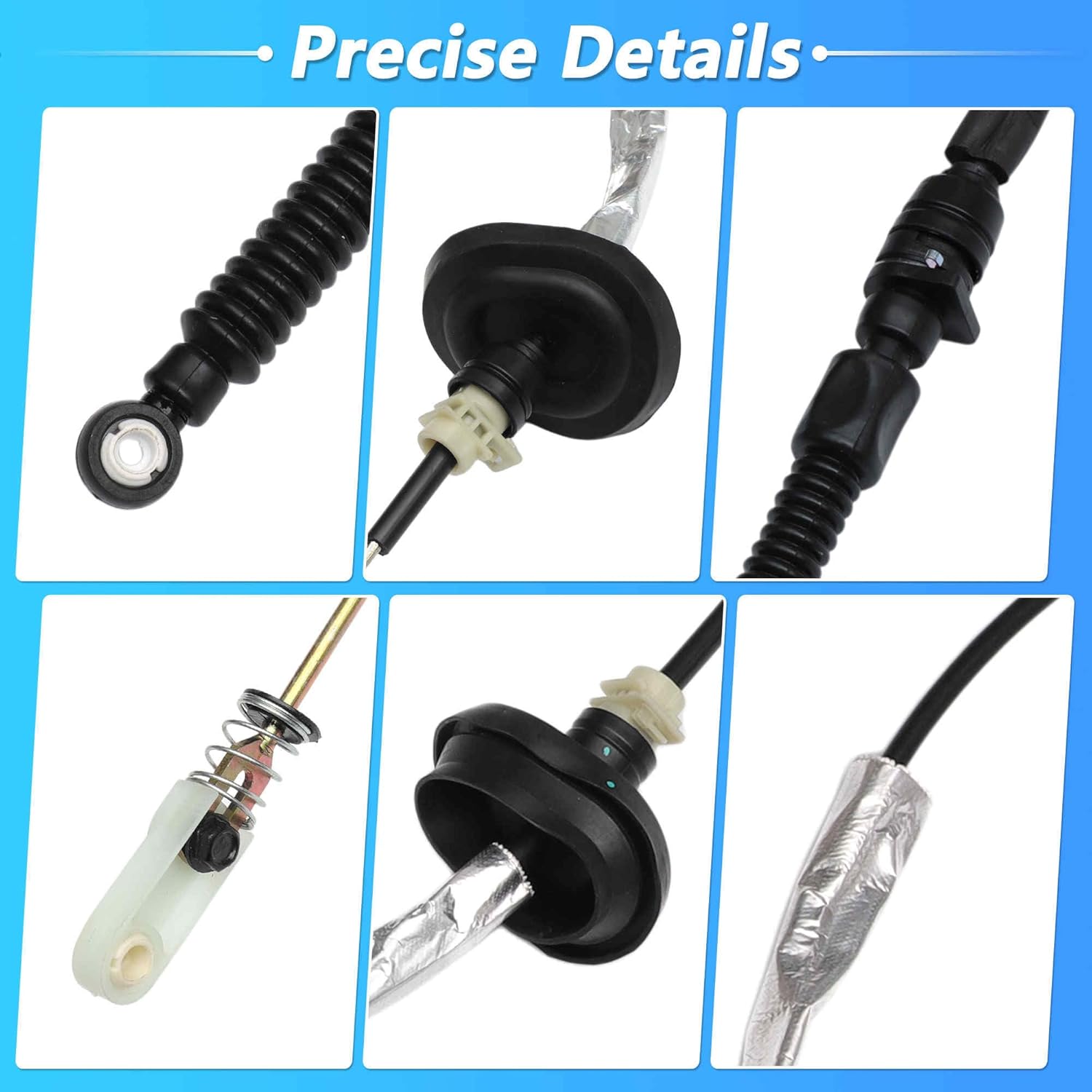 No.68164081AB Automatic Transmission Gear Shift Cable for Dodge Dart 2013-2016 1.4L 2.0L 2.4L 6-Speed Auto Trans Control Lever Cable A/T Gear Shifter Cable No.68164081AC