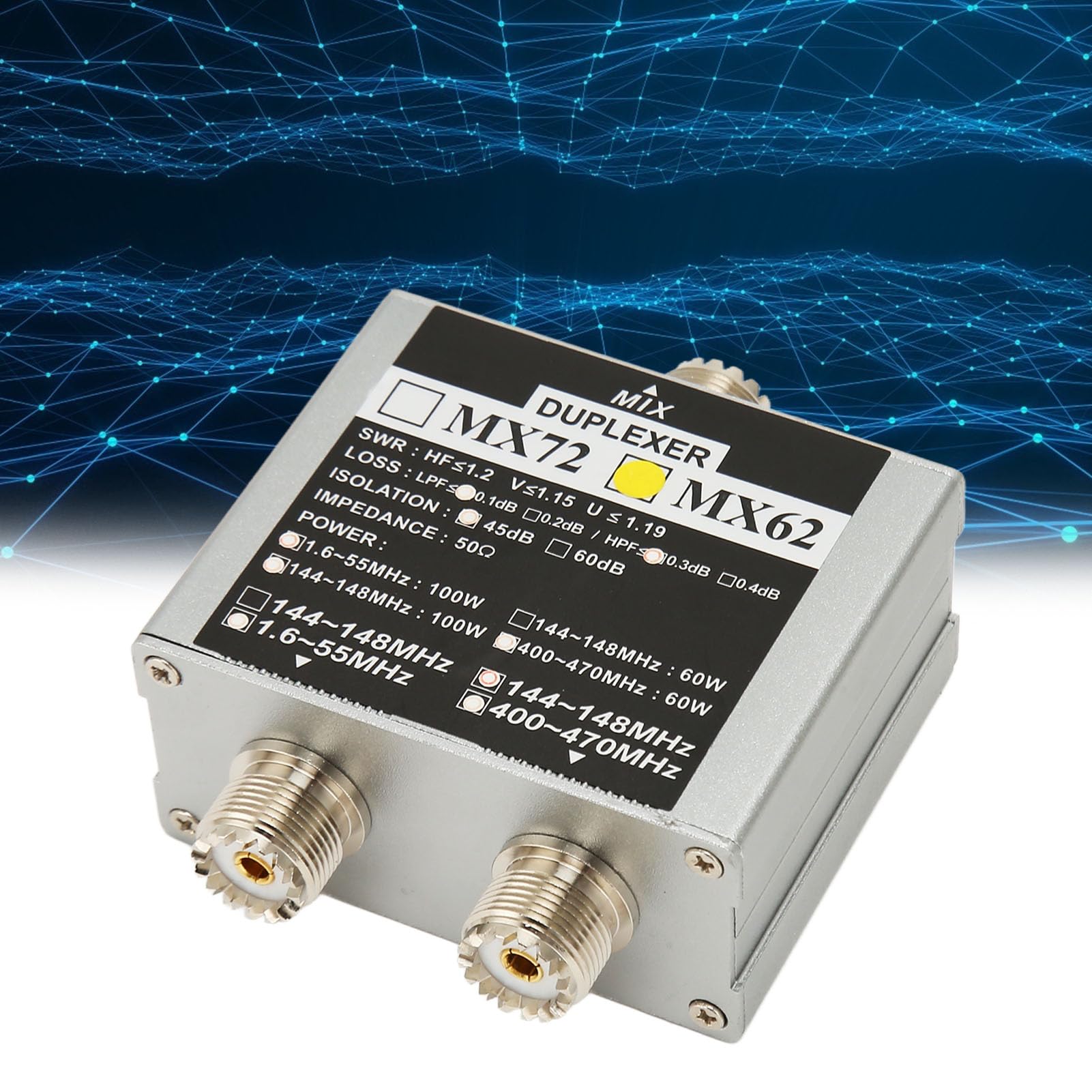 Amazon.com: VHF UHF HF Short Antenna Combiner Duplexer, 3