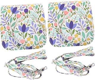 Gatuida 2 Peças Bolsa Para Câmera Instantânea Bolsa Tipo Estilingue Para Câmera Pu Bolsa De Bolso Para Câmera Instantânea Bolsa Tipo Estilingue De Couro Bolsa De Viagem Mini Estilingue