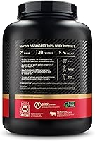 Vista 10 de Optimum Nutrition Gold Standard 100% proteína de suero en polvo, mantequilla de maní y chocolate, 5 libras (el embalaje puede variar)