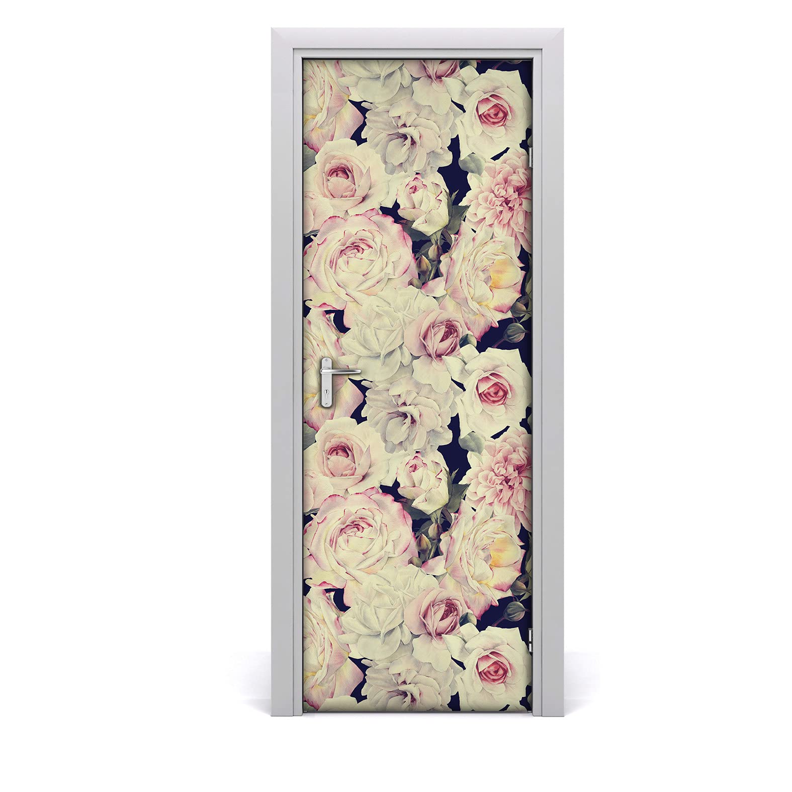 Autocollant de porte etiquette auto-adhesive papier peint mural deco 77x200 original