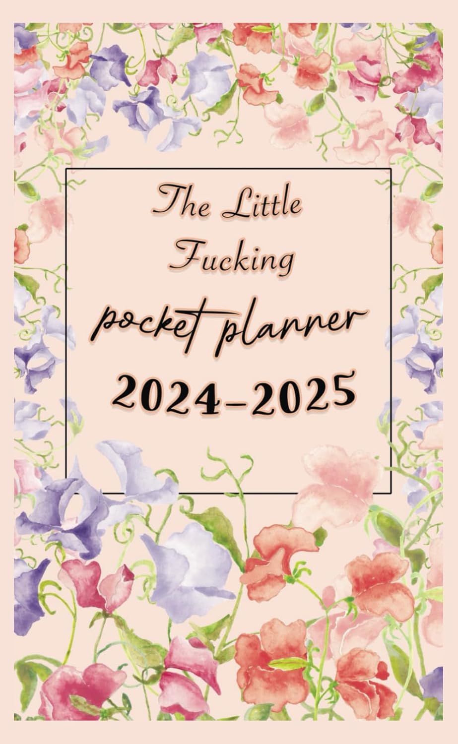 The Little Fucking Pocket Planner 20242025 Small Funny Sweary Sweary Calendar 2025 Amazon