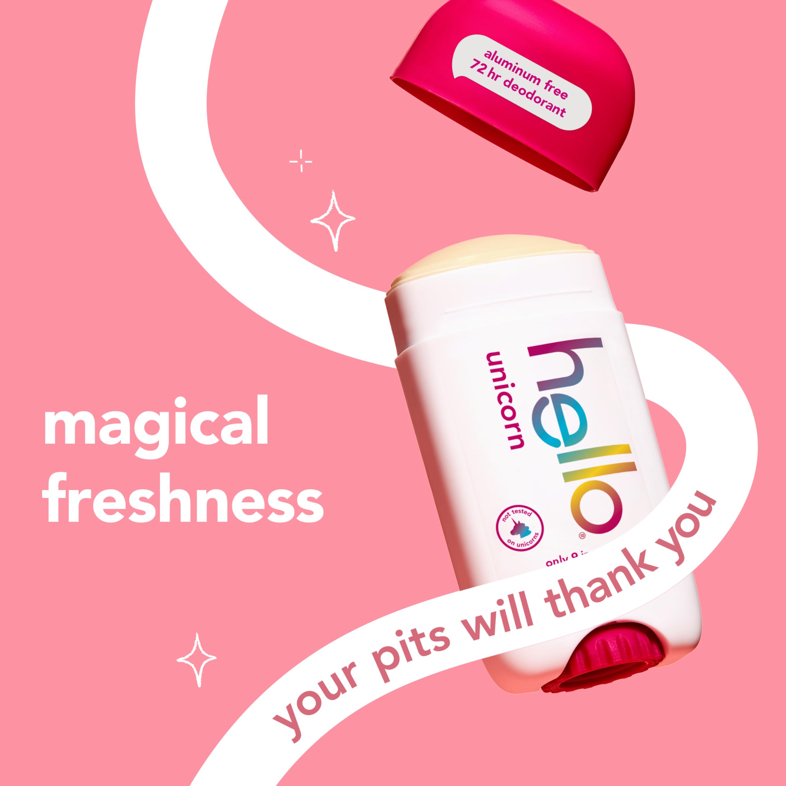 hello Unicorn Deodorant - Aluminum Free & Vegan -3 hello Unicorn Deodorant - Aluminum Free & Vegan -3