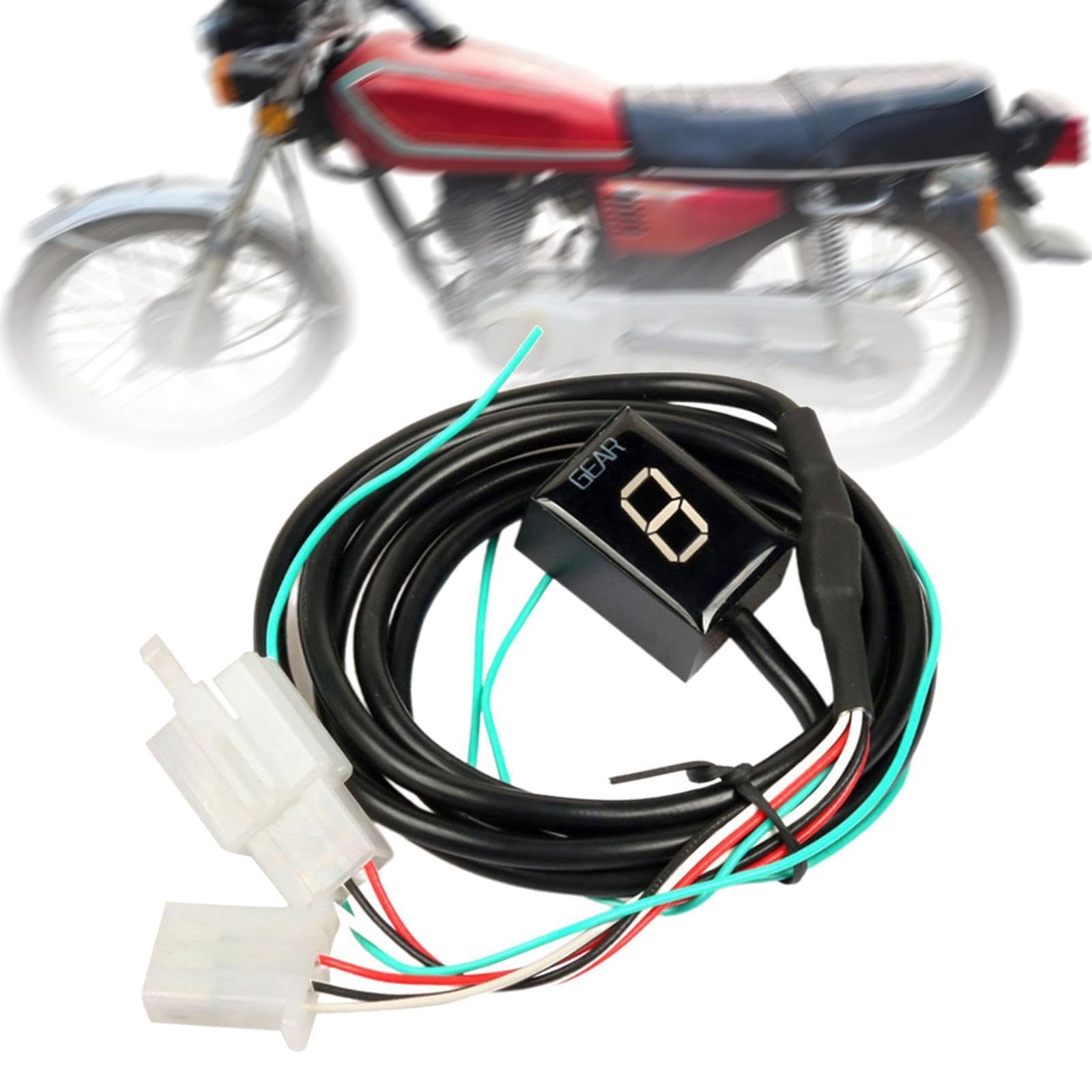 バイク シフトインジケーター ギアポジション ギアインジケーター LED