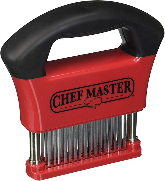 ChefMaster Meat Tenderizer Tool, Stainless Steel Sharp