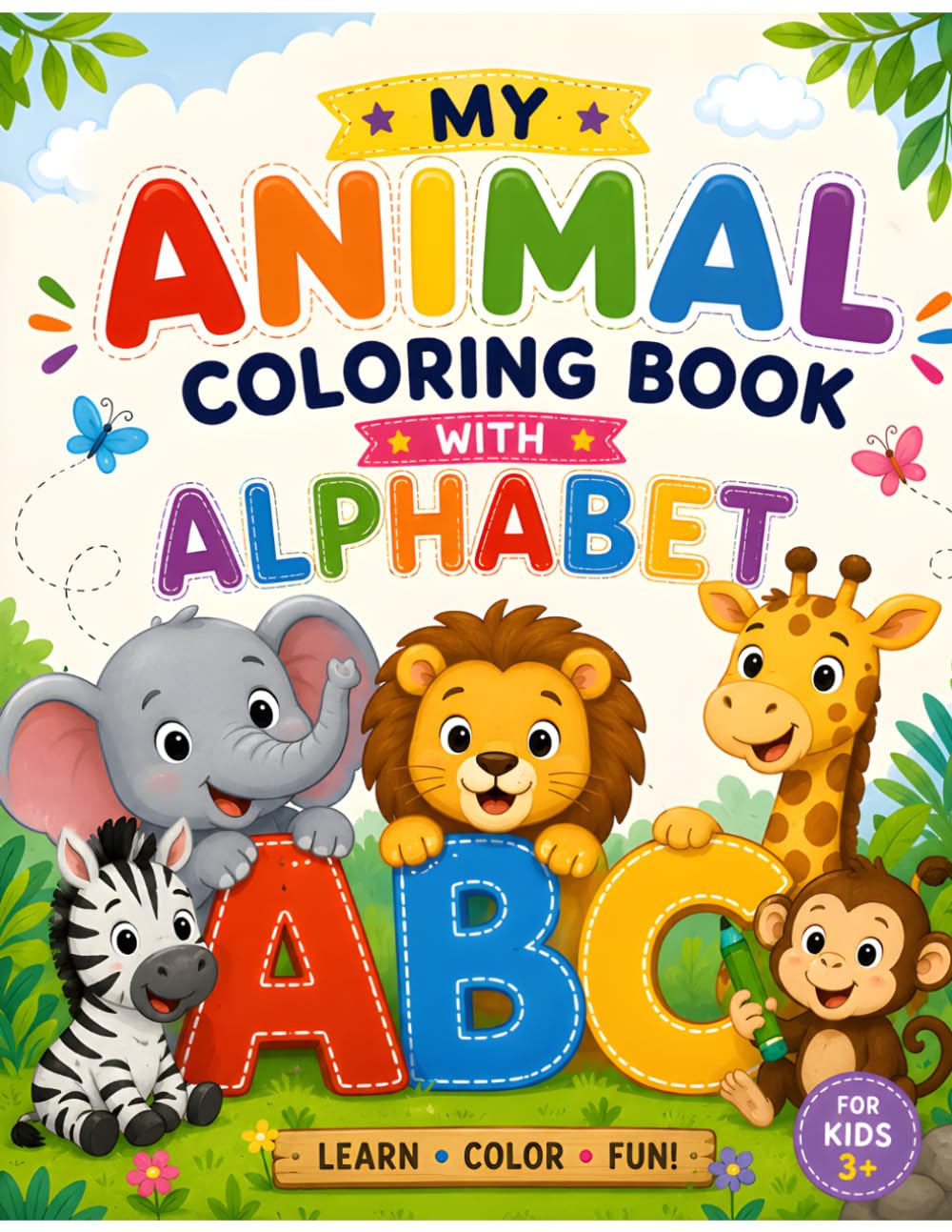 Alphabet Coloring Book for Preschoolers: Alphabet Coloring Book for Preschoolers