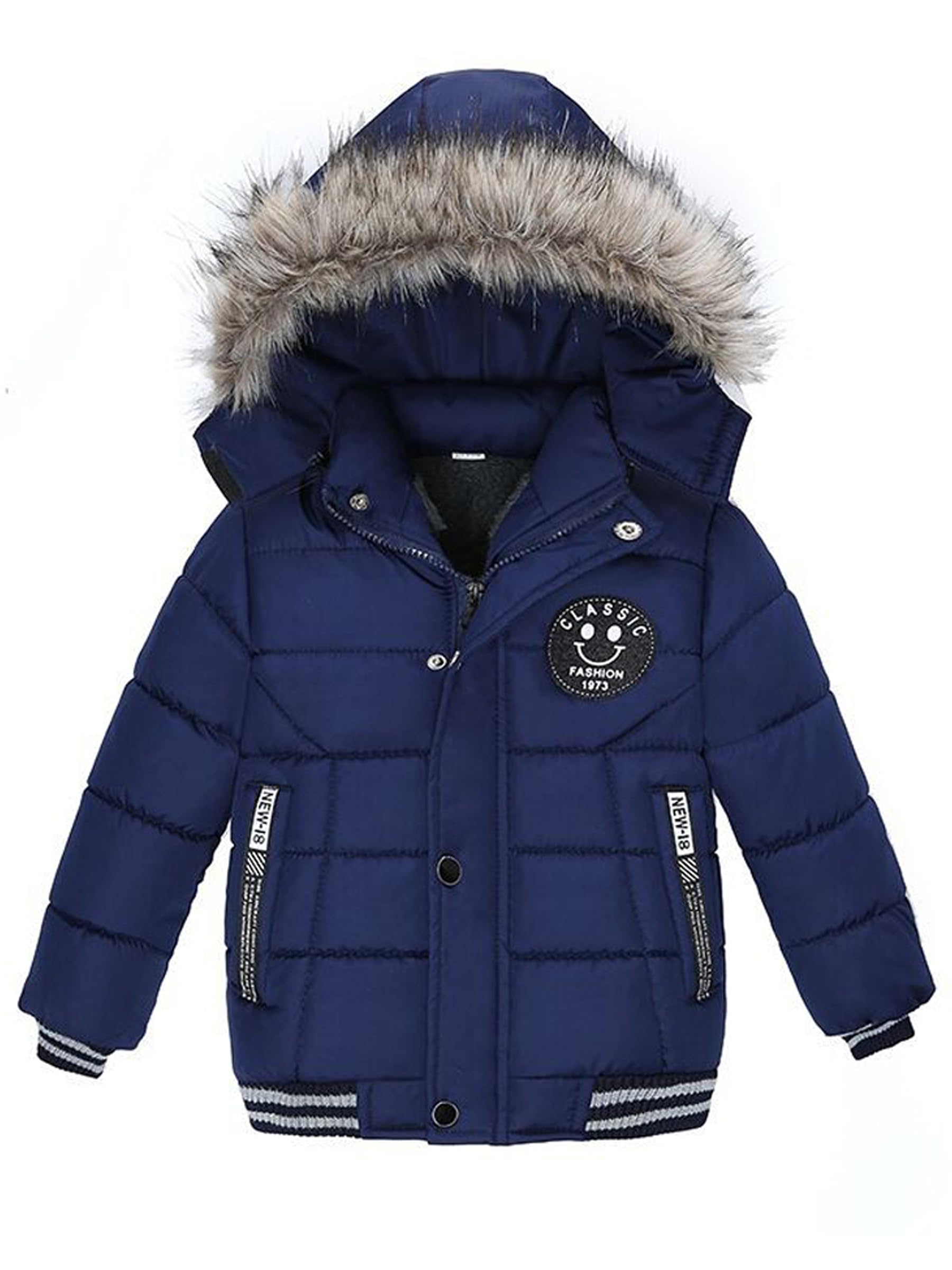 Manteau Garçon 14 Ans L SERVER Veste Mi-saison Pour Garçon - Coupe-vent Avec Capuche - Tendance - Trench - Léger - Coupe-vent - Veste D'extérieur Pour Le Printemps Et L' Automne, Bleu