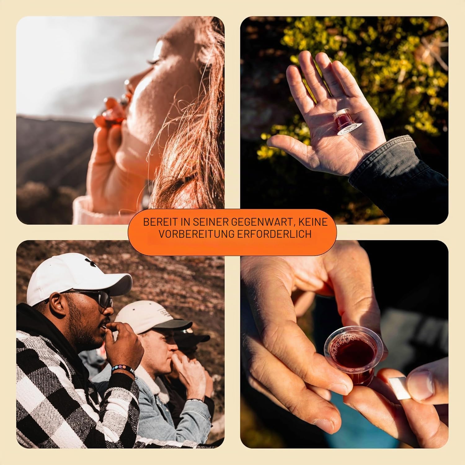 Miracle Meal Communion Plus + Cups vereinfachen Ihr Kommunionerlebnis, 100er-Packung, mit Concord-Traubensaft und Weizenwaffel