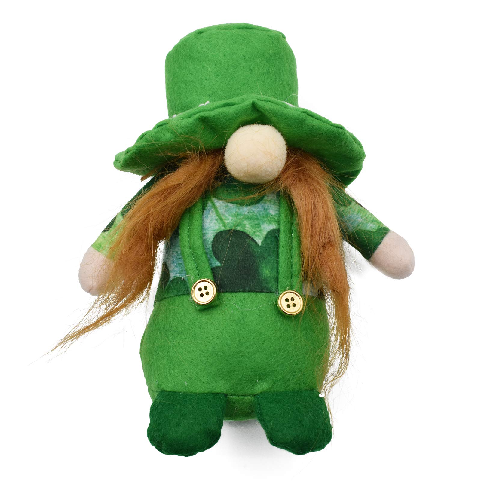St. Patrick's Day Plüsch-Wichtel – Niedliche Stofffigur Für Deko & Als Geschenk, Ca. 18x9 Cm