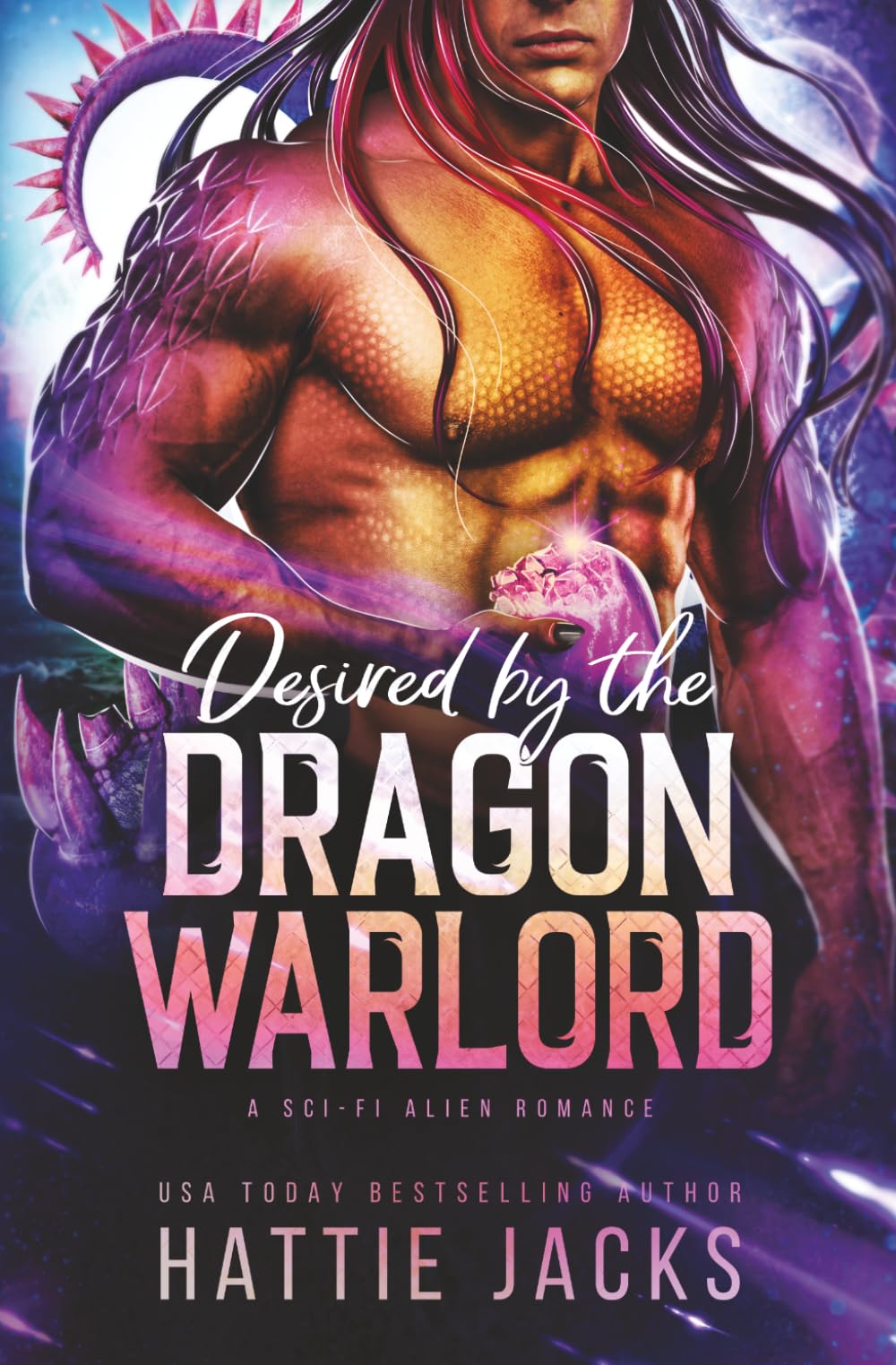 Desired by the Dragon Warlord: A Sci-Fi Alien Romance (Fated Mates of the Sarkarnii Warlords)