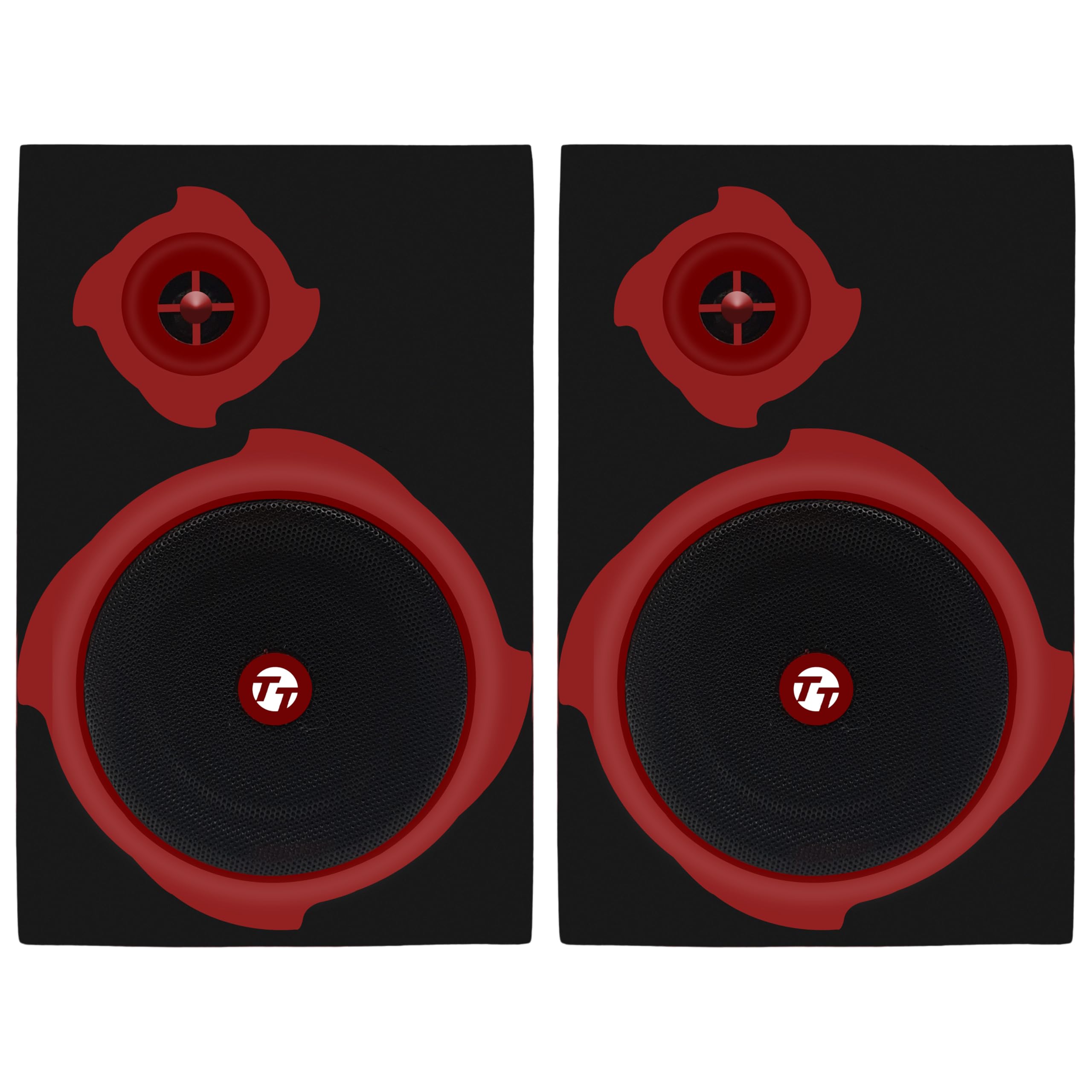 Target TT-115 HI-FI Sound Multimedia Speakers (2 NOS) 5" with TWEETERS @ 40 WATTS RMS