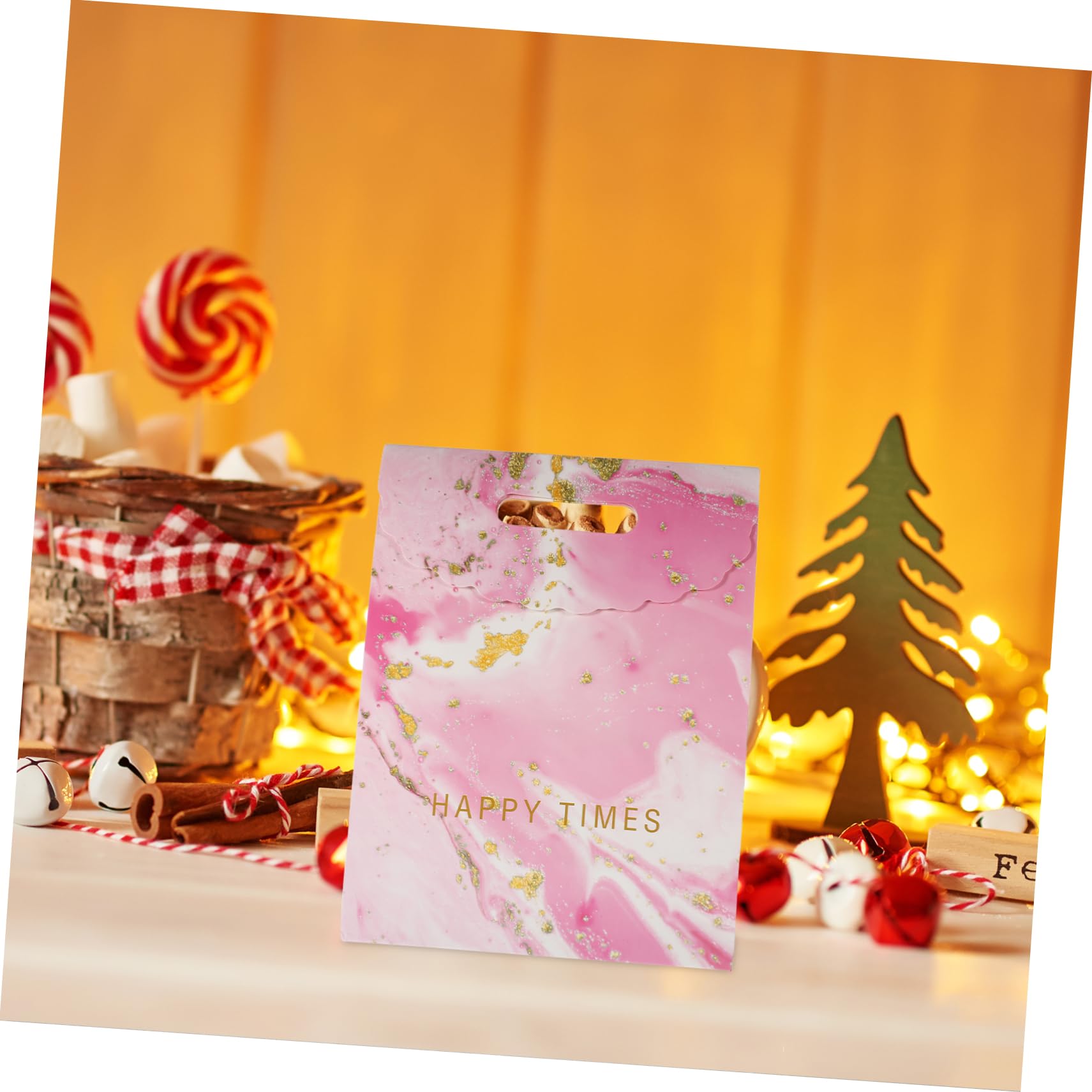 SKISUNO 10piezas Bolsa De Papel Grande Diseño De Mármol Para Fiestas Tote Bag Reutilizable Asas Para y Souvenirs