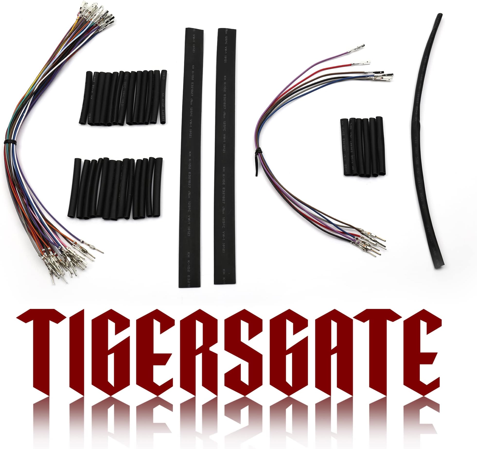 14"-16" Extension Wire Kits for 2007-2013 Harley Touring Models Road King Road Electra Street Glide and Tri Glide