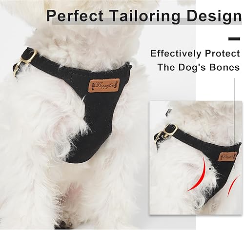 Miniatura 6 de Puppytie Arnés sin tirones para cachorro, con correa multifunción, pechera suave y ajustable para mascota, no ahorca, chaleco a prueba de escape,