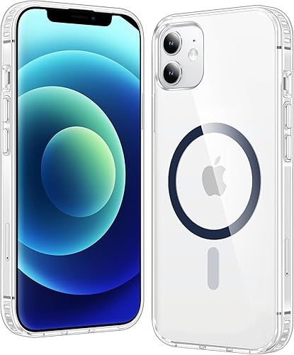 Miniatura 58 de FNTCASE para iPhone Air Case Clear: Fundas magnéticas para teléfono con protector de pantalla a prueba de caídas, compatibles con Magsafe, delgadas