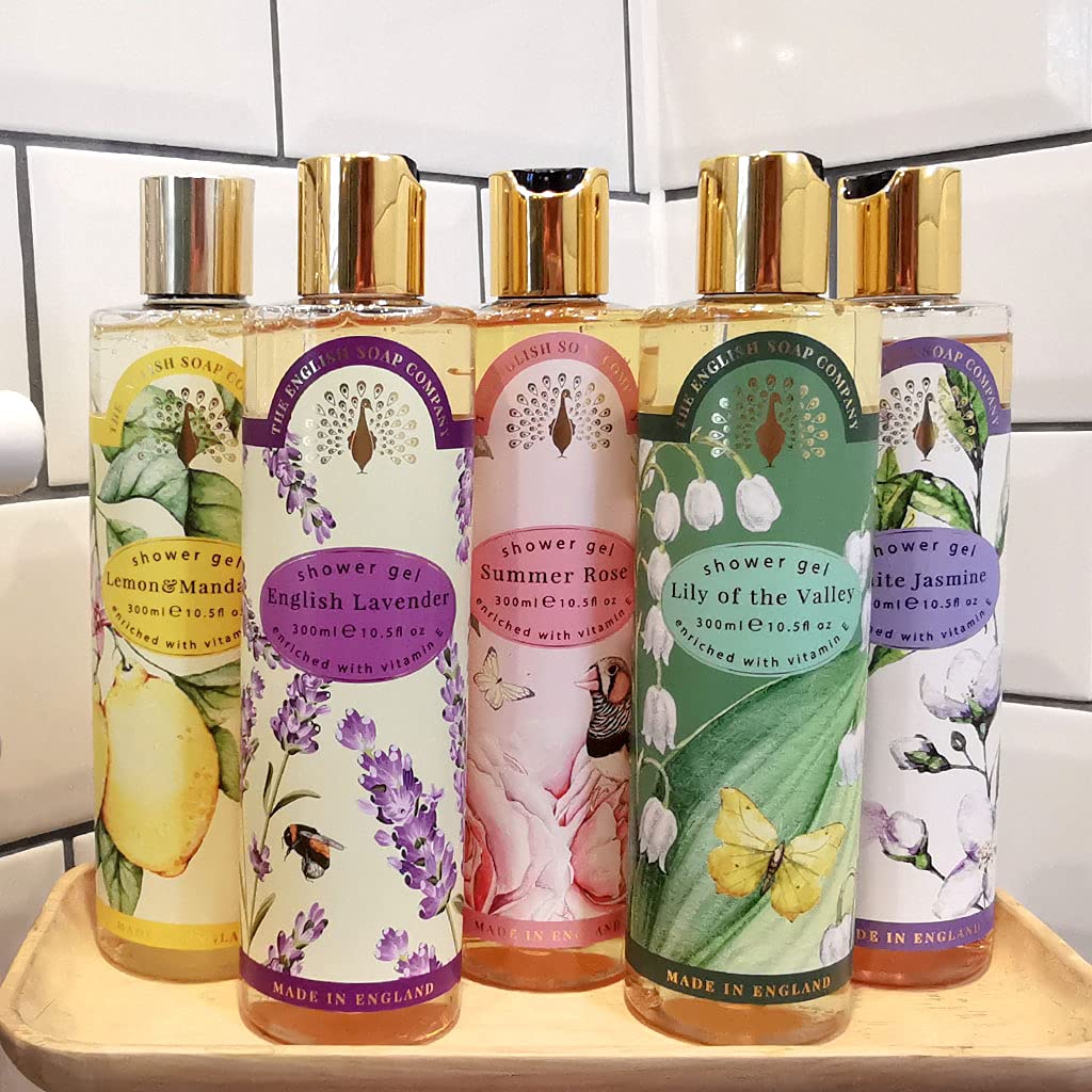 The English Soap Company, Summer Rose Shower Gel, 300mls