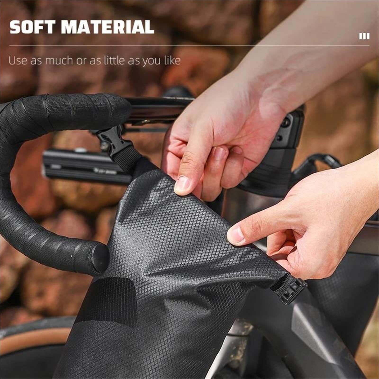 Gabeltaschen Fahrrad Tragbare Fahrradgabeltasche 5L