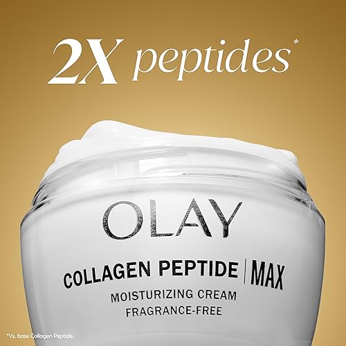 Miniatura 8 de Olay Regenerist Collagen MAX  Peptide 24 Hidratante facial hidratante para pieles más firmes antiarrugas sin fragancia 17 onzas incluye tamaño de