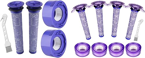 Lemige V7 V8 Kit de repuesto de filtro para aspiradoras inalámbricas Dyson V7 V8 Slim Animal Absolute Motorhead SV10 SV11 SV25