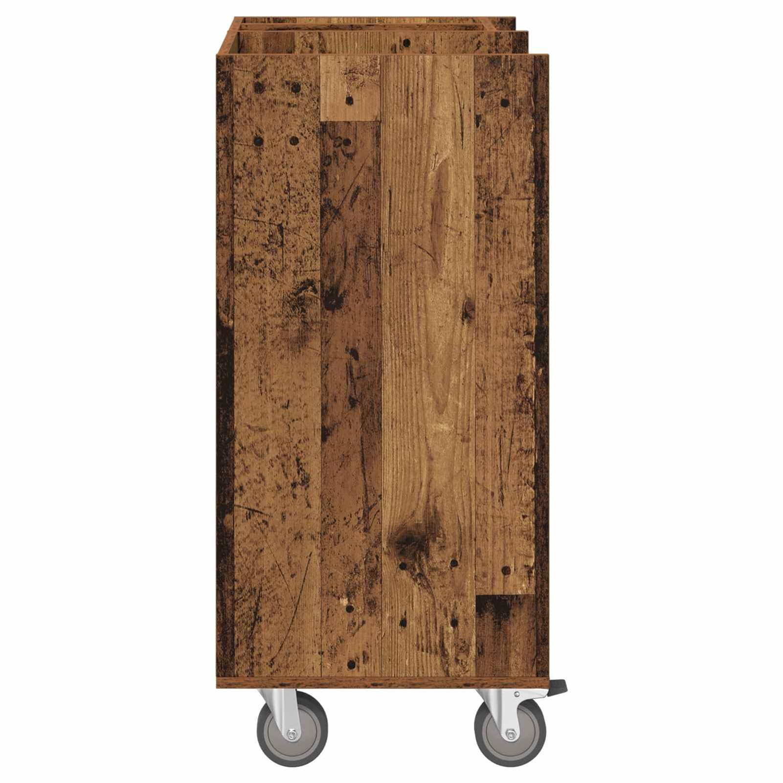 Gecheer Golf-Schrank Uni Altholz, 65 x 45 x 98 cm, Holz, Stauraum für Golfzubehör, Garagen oder Wohnräume